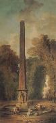 ROBERT, Hubert Landscape with Obelisk china oil painting artist